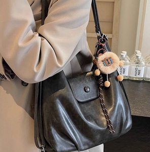 Mochila Impermeable Ligera de Gran Capacidad para Mujer, Diseño de Bolso de Hombro con Forro de Poliéster, Cierre de Cremallera, para Viajes de Invierno - Product Image 2