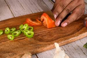 Tabla de Cortar de Madera Hecha a Mano, Sofisticada, para Cocina Familiar y Preparación de Comidas Especiales, Utensilios de Cocina para Uso Diario a Precio de Mayoreo - Product Image 3