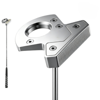 Putter de golf sur mesure usiné CNC à couple nul, tête de mallette usinée avec précision, angle de lie équilibré, MOI élevé, putter stable pour hommes