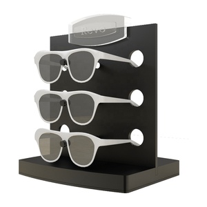 Su misura Controsoffitto <span class=keywords><strong>Bicchieri</strong></span> In Acrilico Cremagliera Del Supporto Del Basamento di <span class=keywords><strong>Plastica</strong></span> occhiali da sole display Rack Acrilico Occhiali Eyewear Banco di mostra - Product Image 1