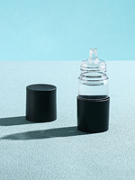 En Stock 10ML Noir Presse Bouteille D'huile En Plastique Flacon compte-gouttes LDPE Liquide Colle Squeeze Capacités avec Bouchon À Vis D'étanchéité