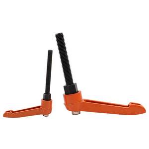 समायोज्य ठोस रोटरी लॉकिंग हैंडल जस्ता मिश्र धातु एल्यूमीनियम 7 आकार के सार्वभौमिक - Product Image 5