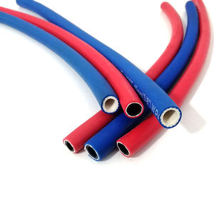 Tuyau en caoutchouc synthétique haute pression Surface anti-âge résistante à la déchirure Longueur personnalisée pour tuyau oxygène-acétylène/tuyau de propane - Product Image 2