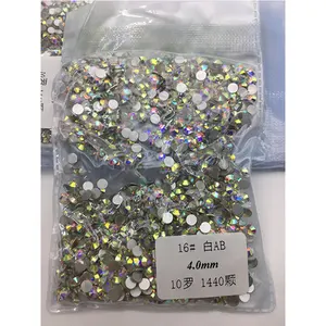 Yantuo Crystal Ss3-ss50 AB Flatback Rhinestones Bulk Wholesale Glass Strass For Tumblers Clothes Dress Nail Art