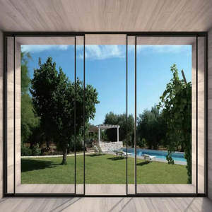 Porte Scorrevoli per Casa a <span class=keywords><strong>2</strong></span> e 3 Binari in Alluminio, Durevoli ed Eleganti, Altri Prodotti per Porte per Uso Domestico - Product Image 1