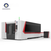 3000W CNC-Faserlaserschneidmaschine mit KI-gesteuertem Wasserkühlungssystem, automatischem Wechseltisch, vollständig geschlossen, Cypcut-Steuerung, Servomotor