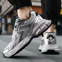 Nouvelles Chaussures de Sport Décontractées Polyvalentes Trois Couleurs 2026 pour Hommes – Chaussures Respirantes en Maille Style Papa