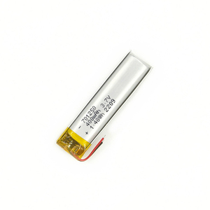 Batterie Lipo 701250 Li-polymère 3.7V 400mAh 1.48Wh Batterie lithium-ion polymère rechargeable - Product Image 4