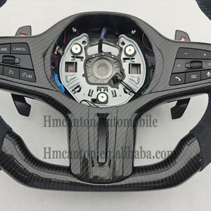 Volante Deportivo LED con Empuñadura de Fibra de Carbono Alcantara, el Más Popular, para Modelos de Automóviles BMW X3 X5 CS M3 M4 M5 - Product Image 4