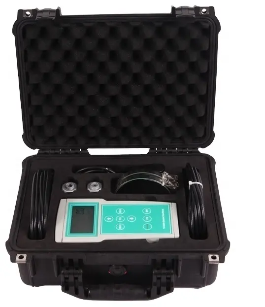 Débitmètre à ultrasons Doppler portable pour boues activées