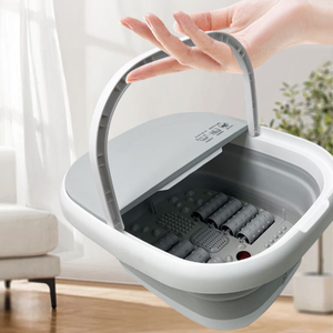 Bañera Plegable Portátil para Pies, para Uso Doméstico, con Calentamiento, Iluminación y Masaje - Product Image 3