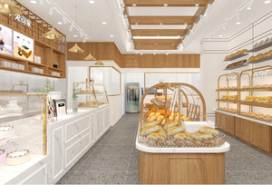 Armadietti per Panetterie <span class=keywords><strong>e</strong></span> Pasticcerie, Vassoi per Sandwich, Mobili per Negozi di Dolci, Armadi di Stoccaggio per Pasticcerie - Product Image 5