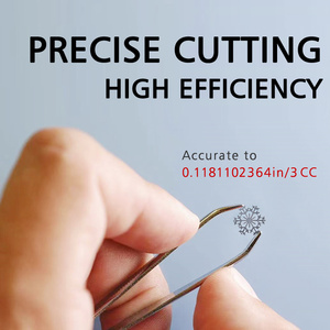 6060 6090 Industrial Laser Cutting Machine 0.002mm Accuracy for Gold Silver <b>Brass</b> Stainless Steel Aluminum Carbon <b>Sheet</b> - Product Image 4