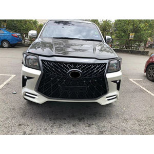 ชุดกันชนหน้า ABS สำหรับ Hilux Vigo 2012-2016อัพเกรดเป็น <span class=keywords><strong>Lexus</strong></span> <span class=keywords><strong>570</strong></span> - Product Image 2