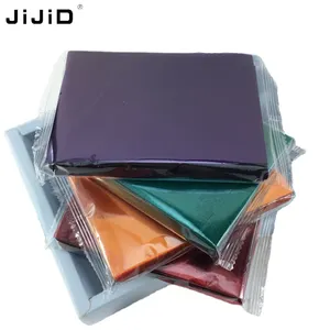 JiJiD工厂批发玻璃纸礼品定制包装袋彩色糖果饼干处理PVC塑料袋带铁线扎带