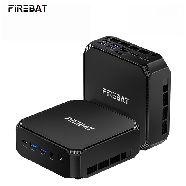 Free Shipping to US High Quality Brand New Firebat A6 Mini PC AMD Ryzen 7 7735HS Processor Good Price US Plug Mini PC