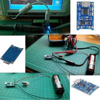 Module de charge TP4056 avec protection de batterie 18650 BMS 5V Micro USB 1A, carte de charge pour batterie lithium 18650
