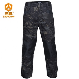 <span class=keywords><strong>Pantaloni</strong></span> Tattici Ix6 da <span class=keywords><strong>Uomo</strong></span>, Impermeabili, Mimetici, per Allenamento, Jogging, Arrampicata, Multi-tasca, Khaki, Antivento - Product Image 5