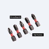 TOOLJOY Jeu de tournevis à chocs magnétiques en acier S2 de haute qualité 25mm 50mm 75mm 90mm 150mm DIY OEM
