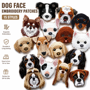 Parches Bordados de Alta Calidad con Diseños de Animales Adorables para Ropa, Bolsos y Fundas de Teléfono - Product Image 1