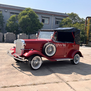 ZOWN Coche Eléctrico Turístico Vintage Seguro y Confiable para 6-10 Pasajeros con Sistema de Protección Multiseguridad para Recorridos en Zonas Escénicas - Product Image 2