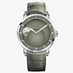 นาฬิกา AGELOCER รุ่น Major Breakthrough 29.51-Days Moon Phase ของแท้ สายหนัง Astronomer ระบบออโตเมติก สำหรับผู้ชาย - Product Image 5