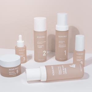 ขวดแก้วสำหรับรองพื้นขวดน้ำสีเบจสีขาวขุ่นขวดแก้วขนาด30มล. ขวดเซรั่มบำรุงผิว - Product Image 4