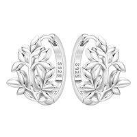 Boucles d'oreilles en argent sterling S925 plaqué or rose avec perle de culture d'eau de mer et zircon, motif dessin animé, pour femme, classiques, pour mariage, fiançailles, fête, anniversaire