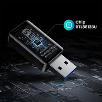 Adaptateur USB Wifi 5Ghz AC 1300Mbps cartes réseau Wi-fi double bande USB 3.0 Ethernet 2.4G 5G Wifi antenne Dongle pour récepteur PC