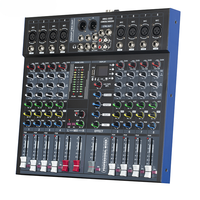 Console de mixage professionnelle tout-en-un coque en métal du studio de la chambre à coucher à la scène offrant un son partout