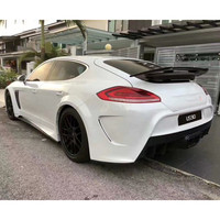 Pour Porsche Panamera 970 Kit de carrosserie en fibre de carbone 970 pare-chocs avant arrière améliorés de style MSY ailes larges ailes de diffuseur de capot.