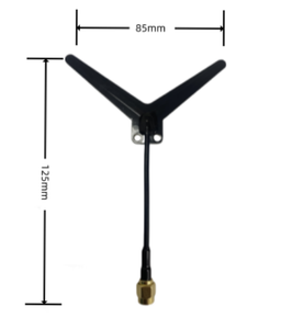 Antena FPV Tipo Y de 1.2G con Conector SMA, Cable de 120 mm, 1100-1300 MHz, Longitud de Cable Personalizada para Dron RC VTX VRX - Product Image 3
