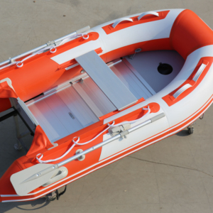 Bateau pneumatique en PVC en promotion, bateau de pêche haute flottabilité <span class=keywords><strong>1</strong></span> place, annexe portable pour la pêche et les sports nautiques - Product Image 4
