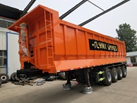 Camion à benne basculante robuste à trois essieux 100T personnalisable fabriqué en Chine-Transport spécial
