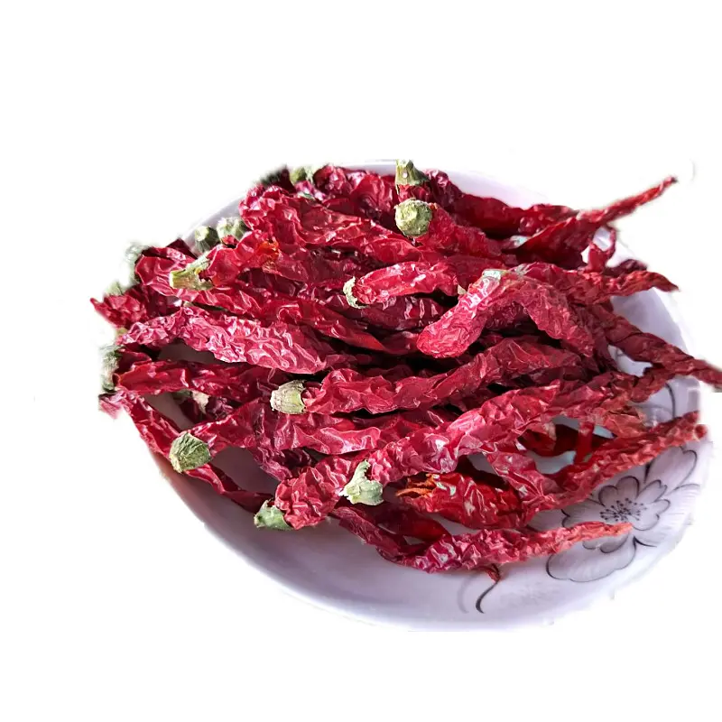 Piment rouge séché depuis longtemps pour assaisonnement alimentaire Guizhou Sichuan Erjingtiao