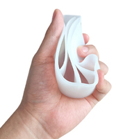 Gobelet réutilisable en silicone à compartiments pour la fluid art, la coulée de résine et la peinture, outil et accessoire de création DIY