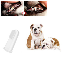 Brosse à dents super douce pour animaux de compagnie, brosse pour chien en peluche, mauvaise haleine, tartre, outil de soin des dents, nettoyage, fournitures pour animaux de compagnie