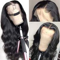 Perruques Body Wave Personnalisées 100% Cheveux Humains Dentelle HD Frontale Marque Privée OEM ODM Vente en Gros Direct Usine Faible MOQ Pour Femmes Noires Disponible Maintenant