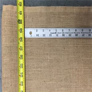 100% из натурального джута/гессенской ткани, натуральное конопляное джутовой ткани в декорированном мешковиной горшке рулонов 280gsm 63 дюйма 160 см Ширина - Product Image 4