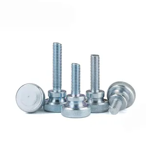 customized plastic wing metal manifold head metric inch stainless steel carbon steel fasten thumb screw hand screws for sheet