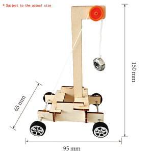 Kit Esperimento Scientifico Auto a Gravità, Giocattolo Fai-da-te STEM <span class=keywords><strong>di</strong></span> Fisica per Bambini, Modello per Attività Didattica sulla Conversione Energetica - Product Image 2