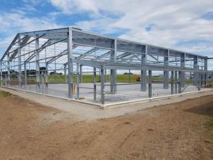 CNESSAR Structure en acier préfabriquée moderne, résistante à la corrosion, installation rapide, entrepôt industriel, atelier, assemblage rapide - Product Image 2