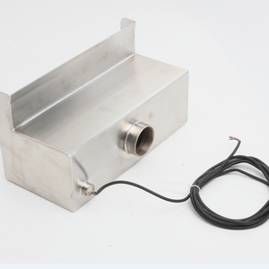 Acier inoxydable 304 rideau transparent suspendu au mur descente d'eau haute stabilité fiable LED fontaine de piscine cascade <span class=keywords><strong>pour</strong></span> la vente en gros - Product Image 4