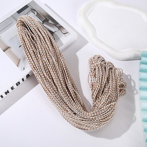 เชือกฝ้ายถัก 4 เส้น ขนาด 2 มม. สำหรับงาน DIY เสื้อผ้า พรมทอ งานเย็บปักถักร้อย อุปกรณ์เสริม ผลิตจากเมืองอี้หวู่ - Product Image 4
