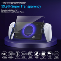 Film de Protection en Verre Trempé Haute Qualité pour Console Sony PlayStation Portal 5 – Protecteur d'Écran Anti-Rayures, Accessoires de Jeu