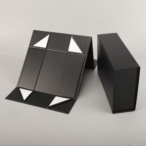 Boîte-cadeau de luxe de la marque <span class=keywords><strong>Alba</strong></span>, emballage haut de gamme, boîte en papier rigide personnalisée avec fermeture magnétique, impression quadricolore et doublure en satin - Product Image 3