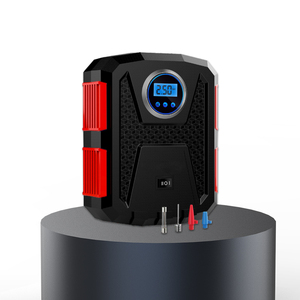 Nâng cấp phiên bản có dây kỹ thuật số 12V DC di động xe máy bơm không khí máy nén lốp inflators xe đạp xe máy lốp Inflator Tự động dừng - Product Image 6