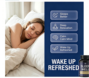 Capsules de Supplément Naturel pour le Sommeil à Prix d'Usine Halal - Soutien Herbal au Sommeil pour Adultes, Sans Dépendance, OEM Disponible - Product Image 5