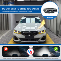 Phares HETOP G20 Pre-LCI 2019-2022, feux de voiture bicolores, projecteur G28 G80, phare avant 320i 325i 330i DRL pour BMW