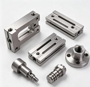 Fabrication sur mesure de produits par usinage CNC, production, prototypage rapide en aluminium et acier inoxydable, services de pièces automatiques - Product Image 5